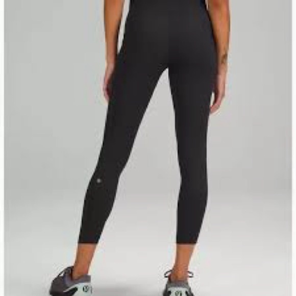 Lululemon Athletica Black High-Waisted Leggings Size 4 - Picture 2 of 7